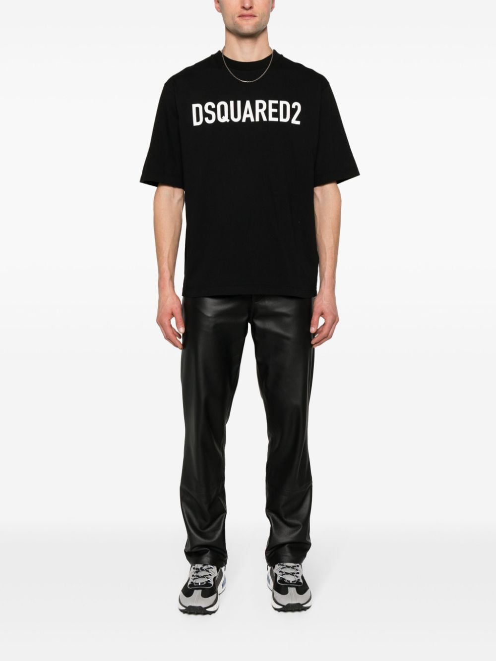 Dsquared2 T-shirts and Polos Black Topwear Dsquared2