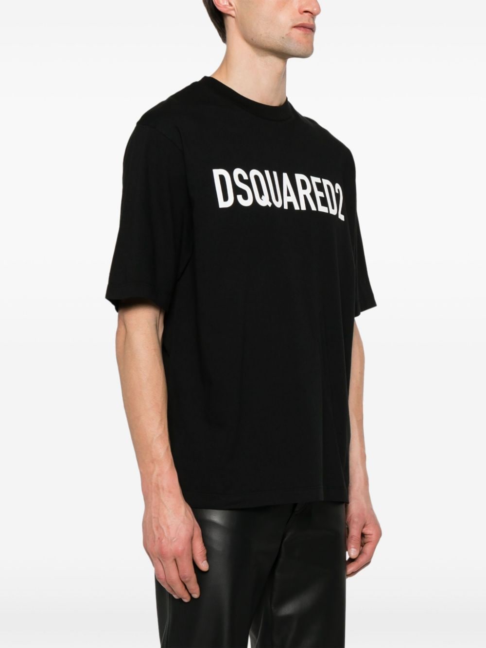 Dsquared2 T-shirts and Polos Black Topwear Dsquared2