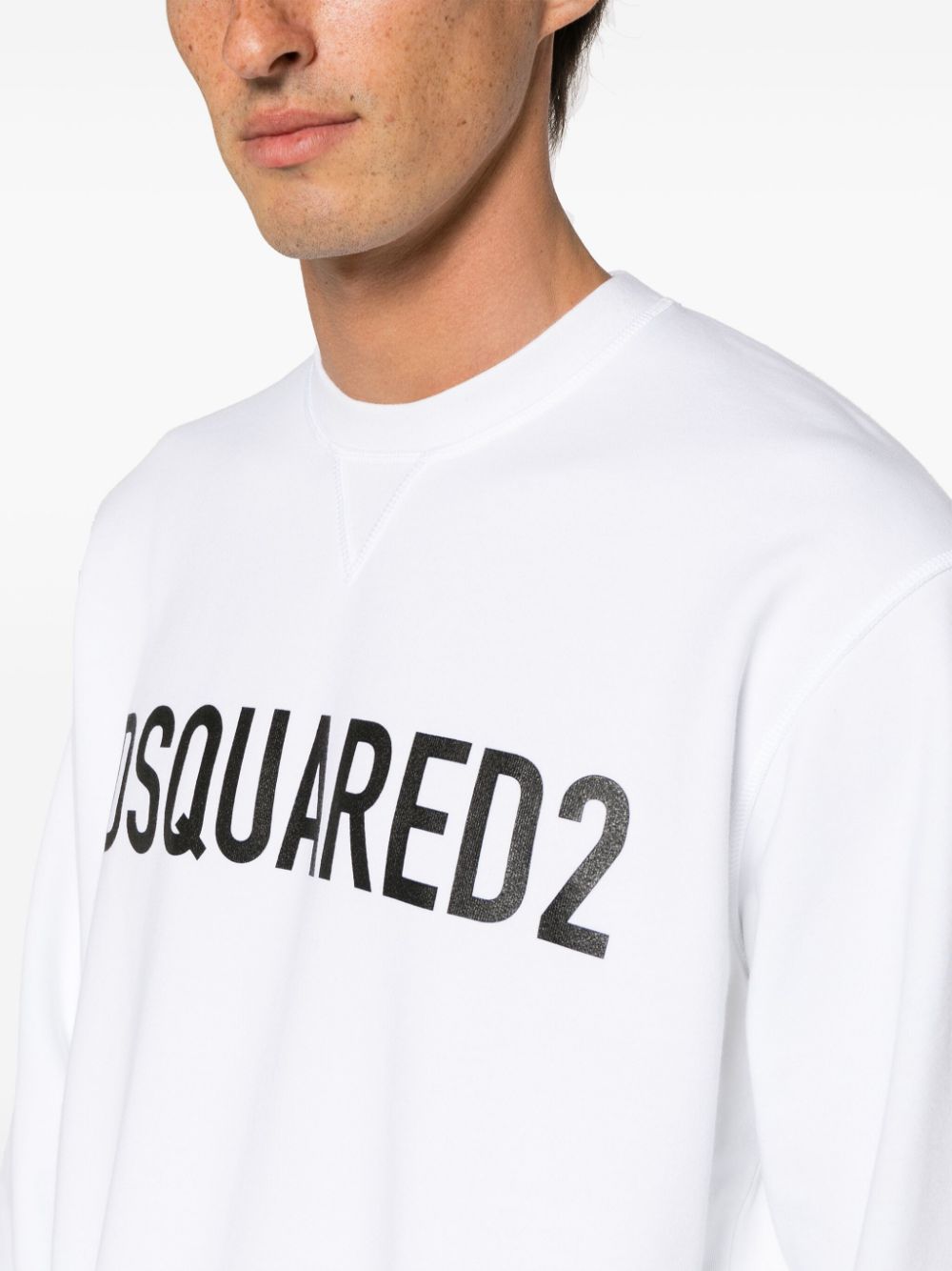 Dsquared2 Sweaters White Topwear Dsquared2