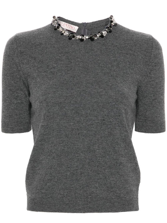 Valentino Valentino Top Grey