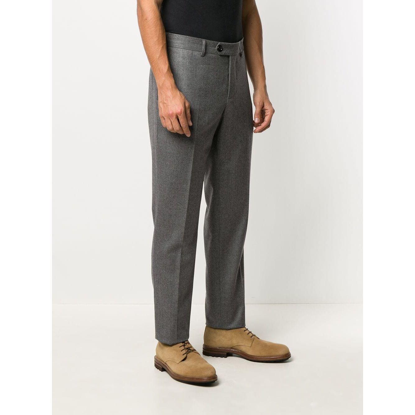 Brunello Cucinelli Trousers Grey Trousers Brunello Cucinelli