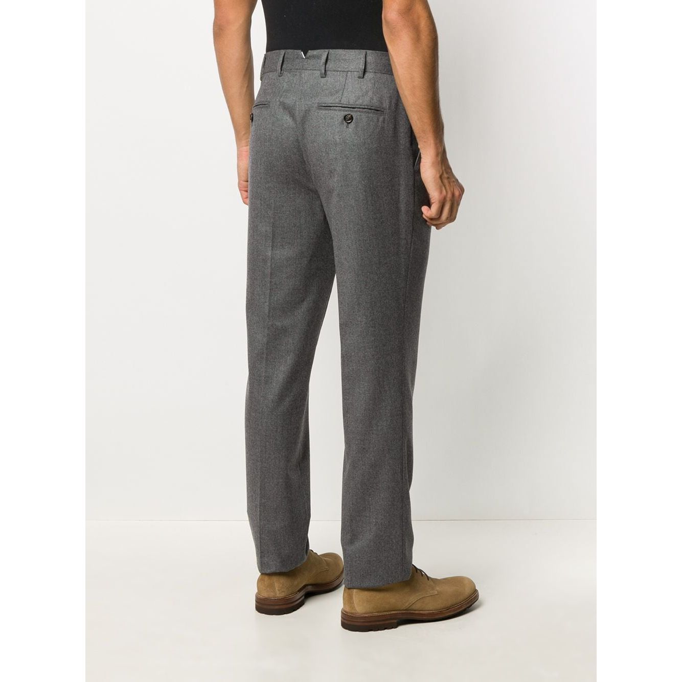 Brunello Cucinelli Trousers Grey Trousers Brunello Cucinelli