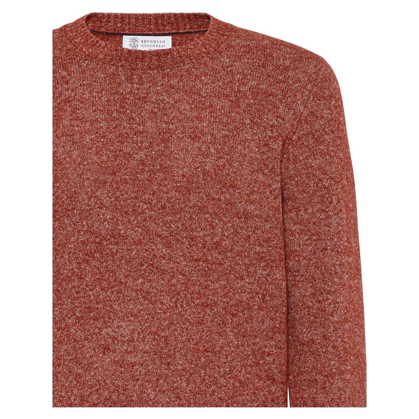 Brunello Cucinelli Sweaters Coral Red Topwear Brunello Cucinelli