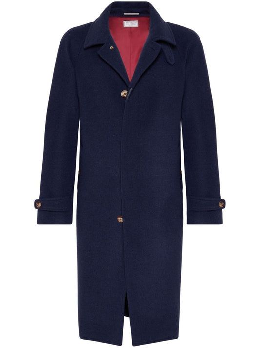 Brunello Cucinelli Coats Blue Jackets Brunello Cucinelli