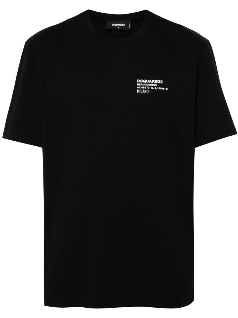 Dsquared2 T-shirts and Polos Black Topwear Dsquared2