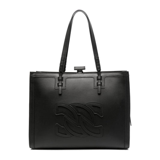 Casadei Bags.. Black Shopper Casadei