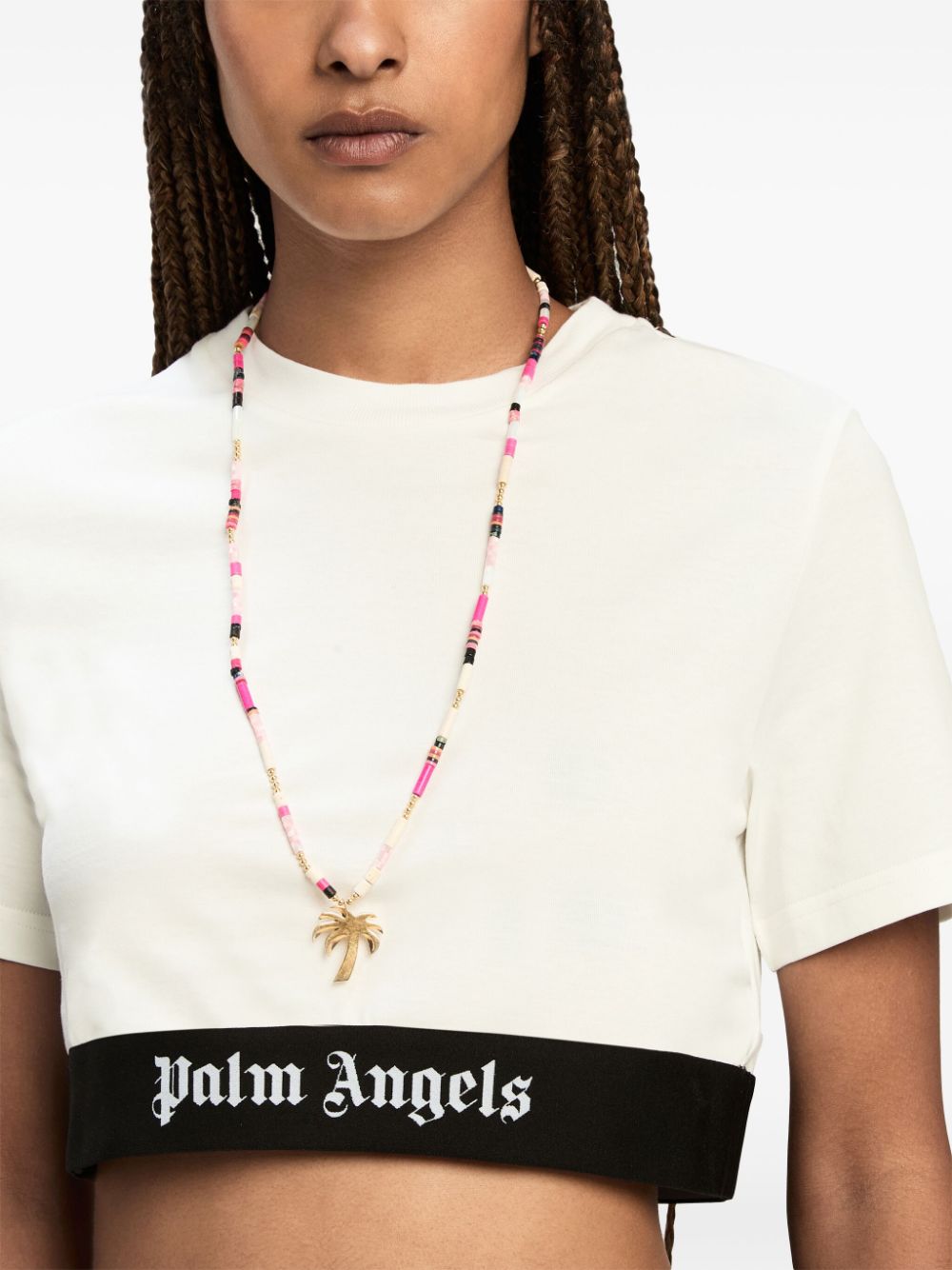 Palm Angels T-shirts and Polos White Topwear Palm Angels