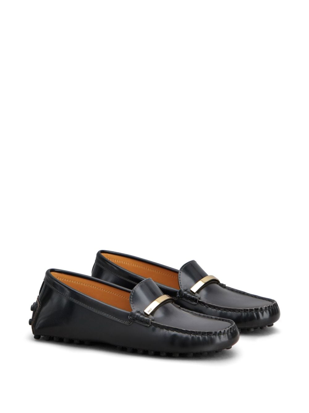 Tod's Flat shoes Black Moccasins Tod'S