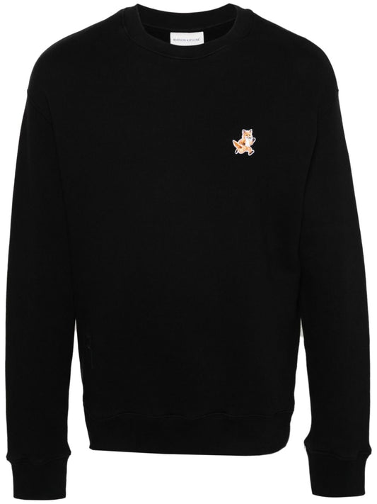 MAISON KITSUNE' Sweaters Black Topwear Maison Kitsune'