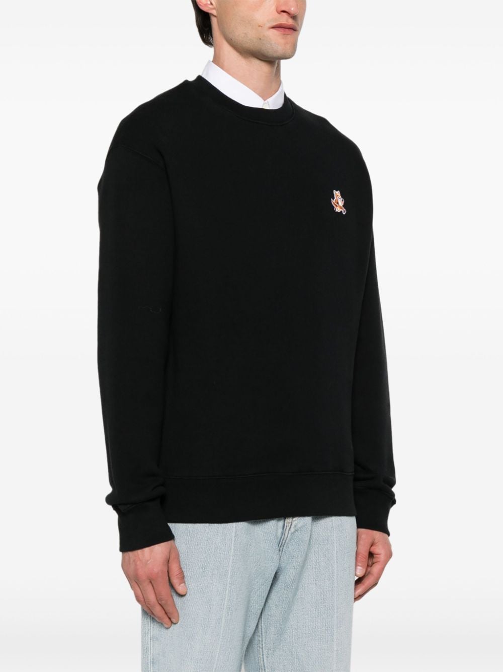 MAISON KITSUNE' Sweaters Black Topwear Maison Kitsune'