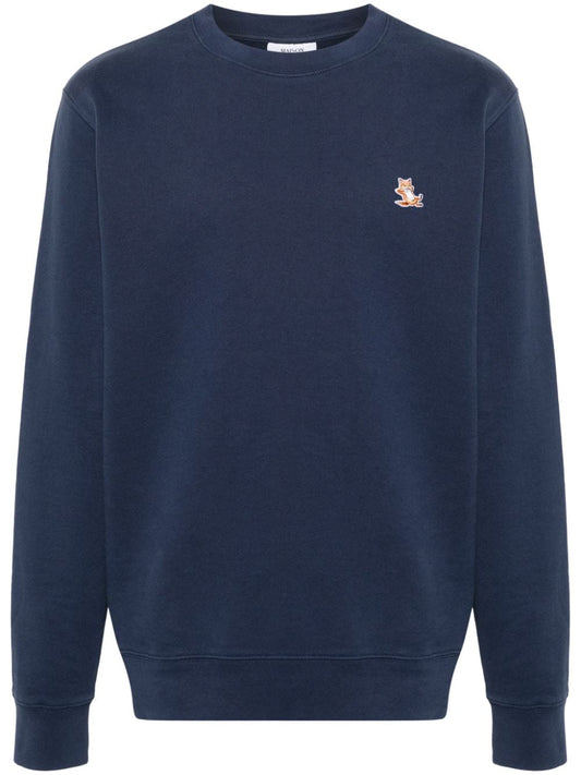 MAISON KITSUNE' Sweaters Blue Topwear Maison Kitsune'