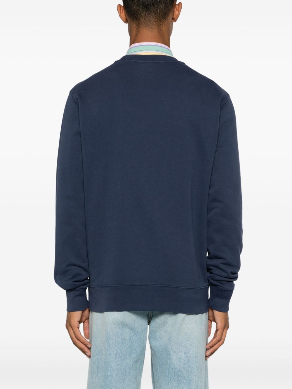 MAISON KITSUNE' Sweaters Blue Topwear Maison Kitsune'