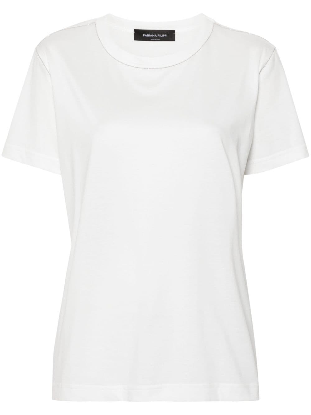 Fabiana Filippi T-shirts and Polos White Topwear Fabiana Filippi