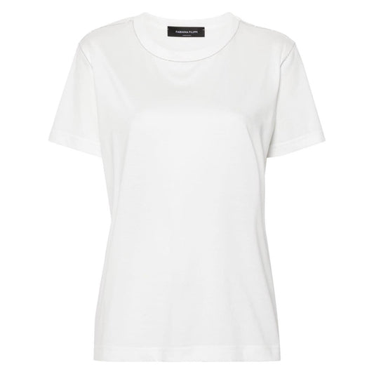 Fabiana Filippi T-shirts and Polos White Topwear Fabiana Filippi