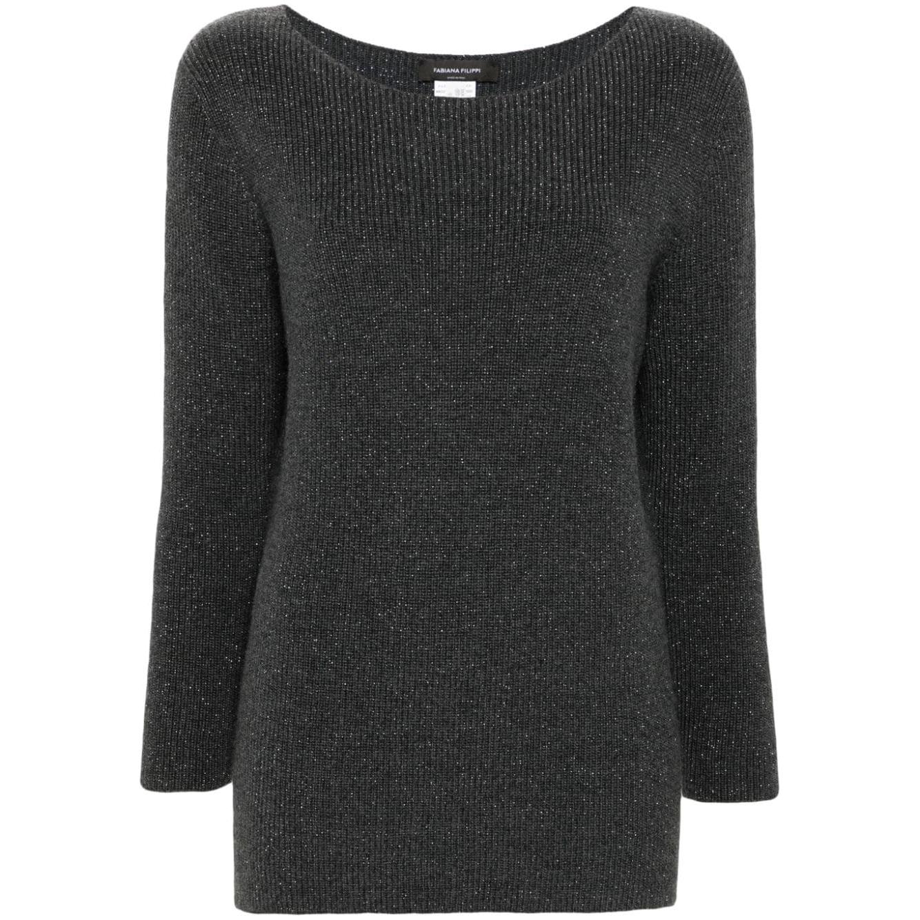 Fabiana Filippi Sweaters Grey Topwear Fabiana Filippi