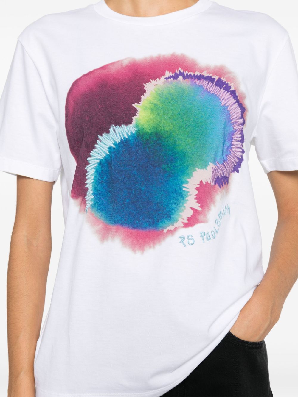 PS By Paul Smith T-shirts and Polos White Topwear PS By Paul Smith