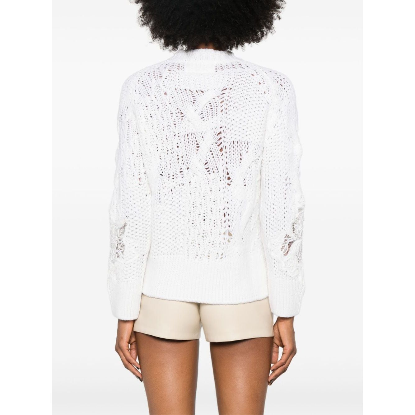 Ermanno Scervino Sweaters White Topwear Ermanno Scervino