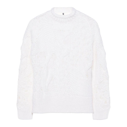 Ermanno Scervino Sweaters White Topwear Ermanno Scervino