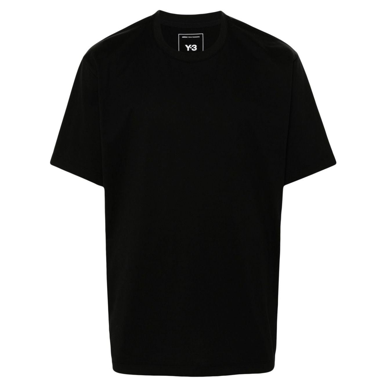 Y-3 T-shirts and Polos Black Topwear Y-3