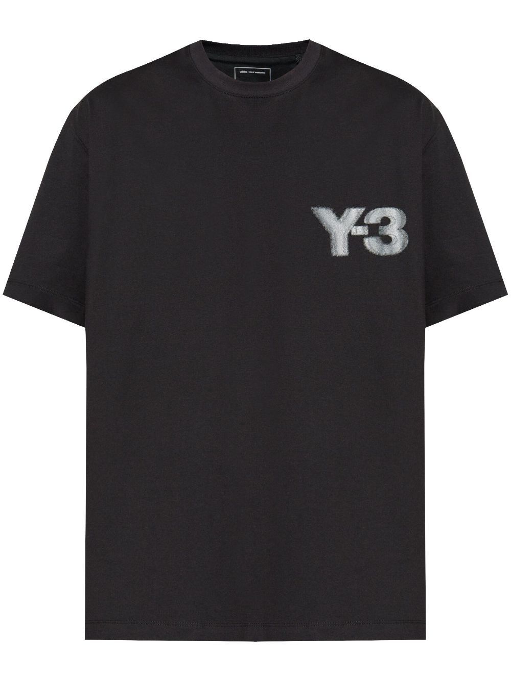 Y-3 Y-3 T-shirts and Polos Black Topwear Y-3