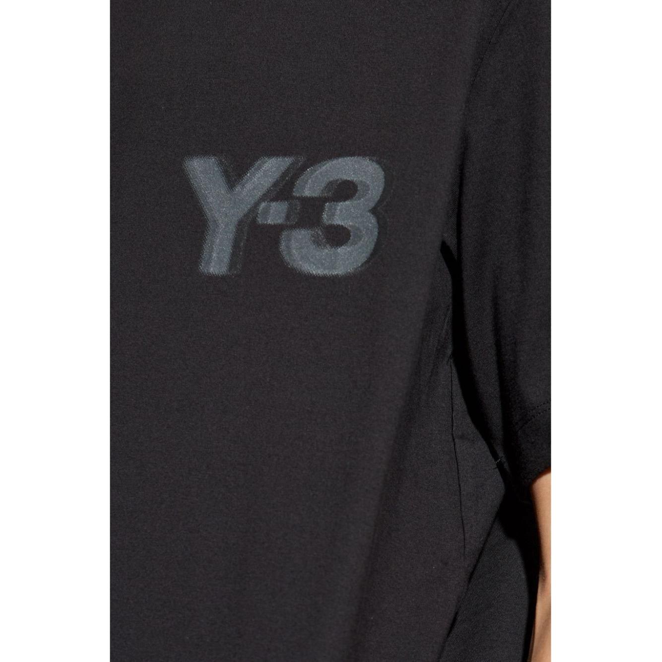 Y-3 Y-3 T-shirts and Polos Black Topwear Y-3