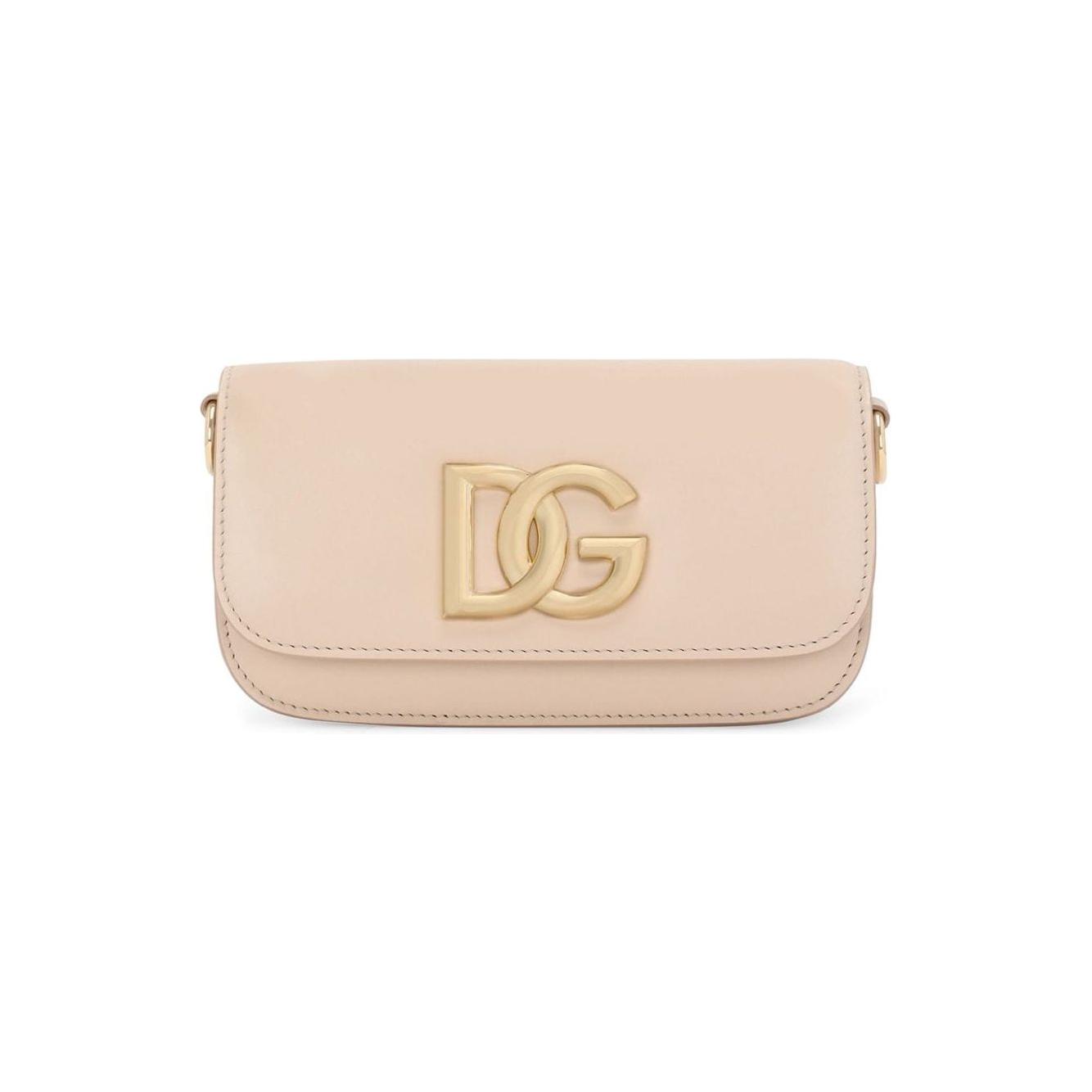 Dolce & Gabbana DG logo leather grained Bag Pink Shoulder Dolce & Gabbana