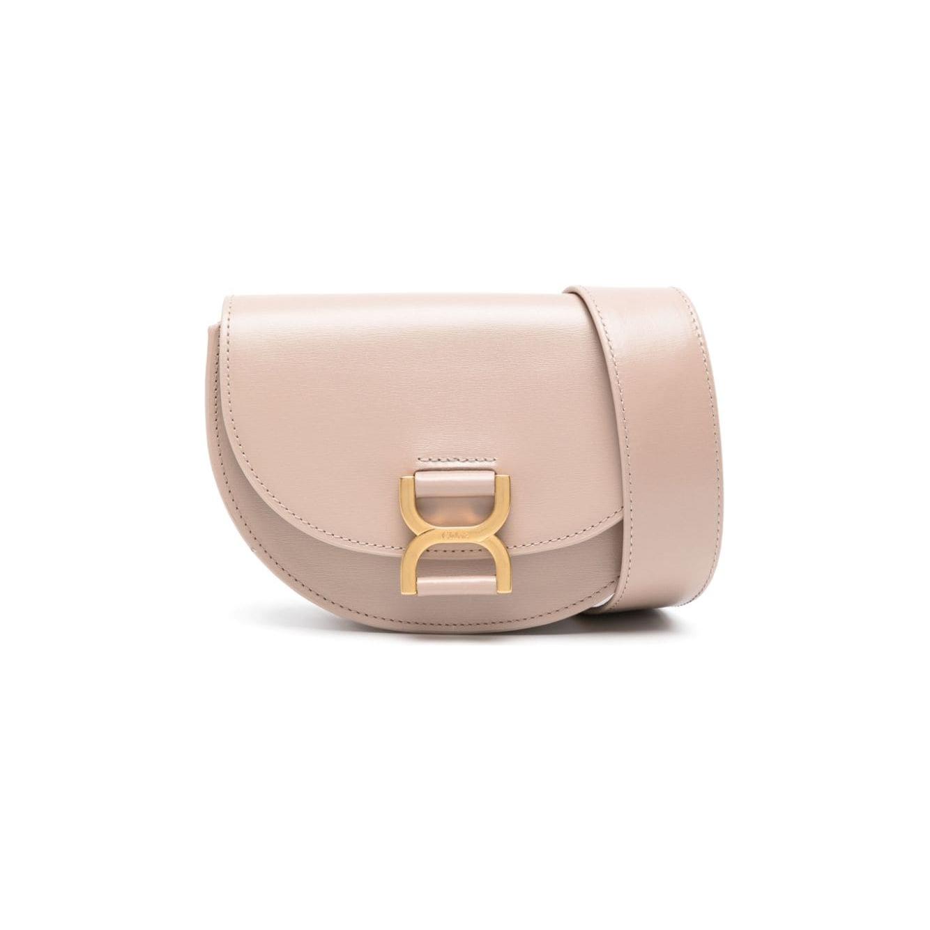 Chloè Beige Lambskin Smooth Grain Shoulder Bag Shoulder Chloè