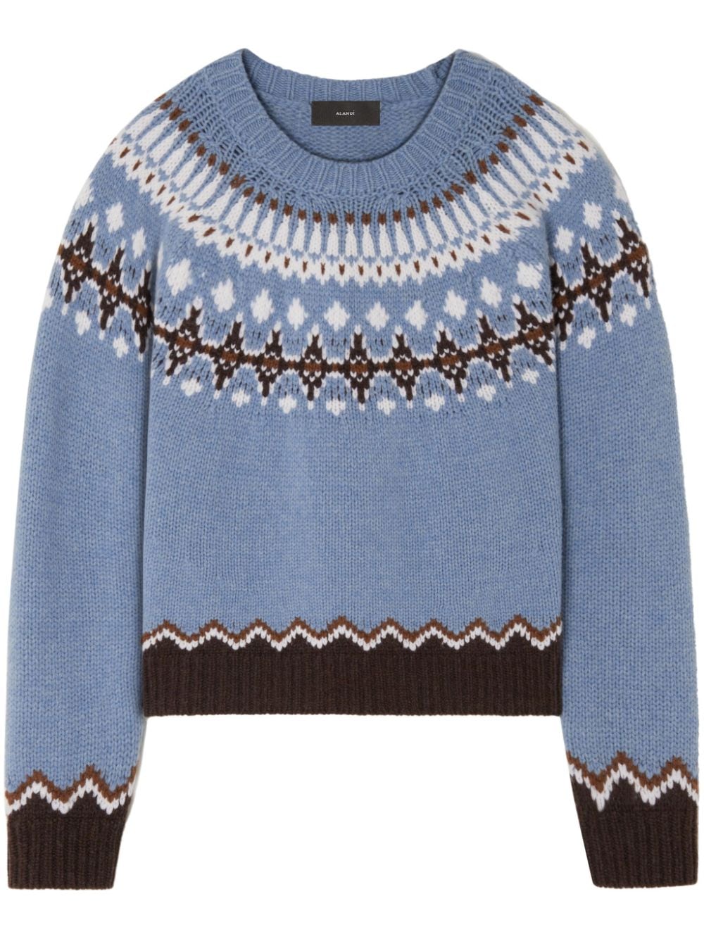 Alanui Sweaters Clear Blue