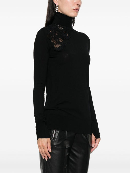 Ermanno Scervino Sweaters Black Topwear Ermanno Scervino