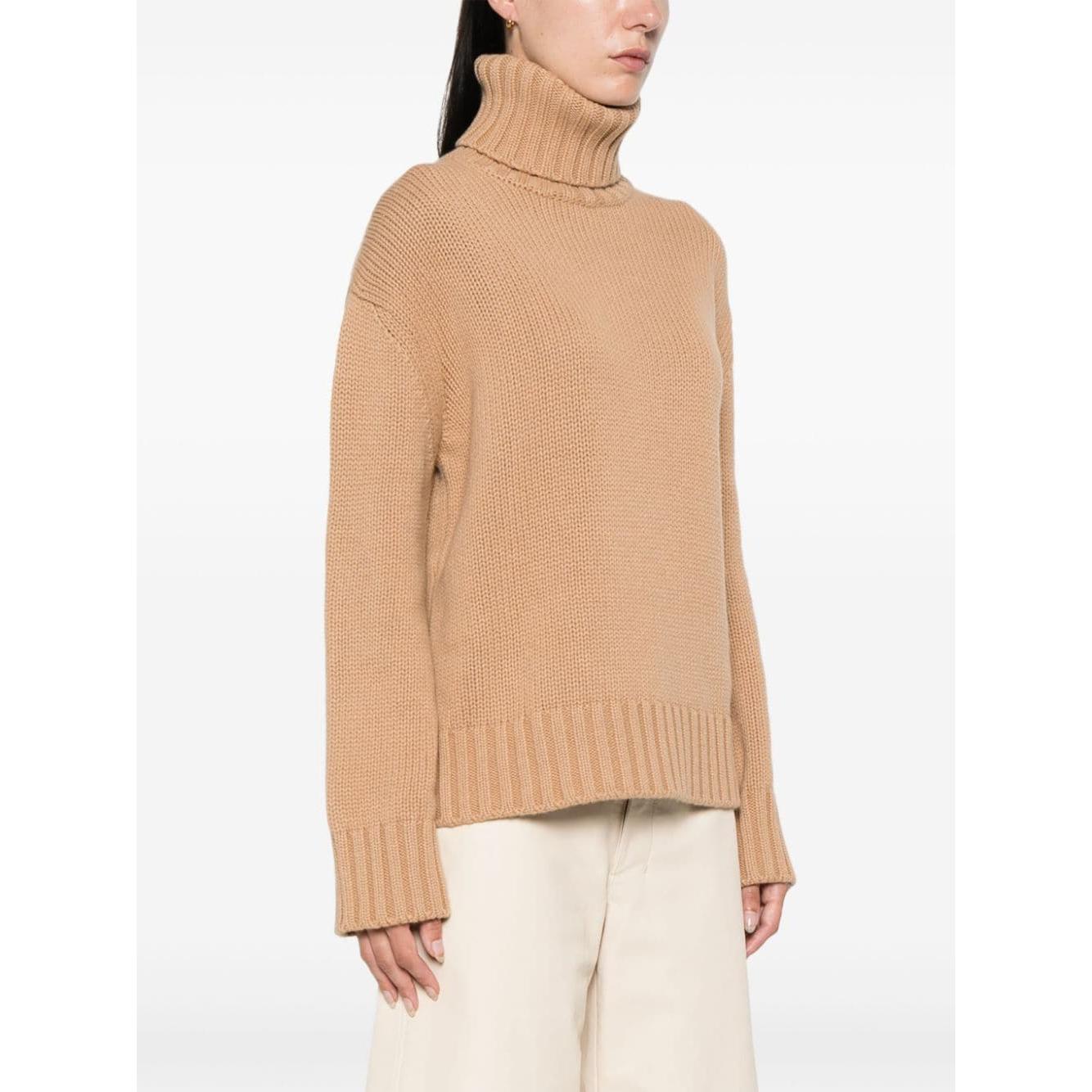 Fabiana Filippi Sweaters Camel Topwear Fabiana Filippi