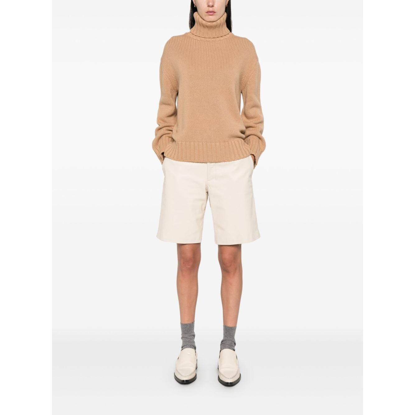 Fabiana Filippi Sweaters Camel Topwear Fabiana Filippi