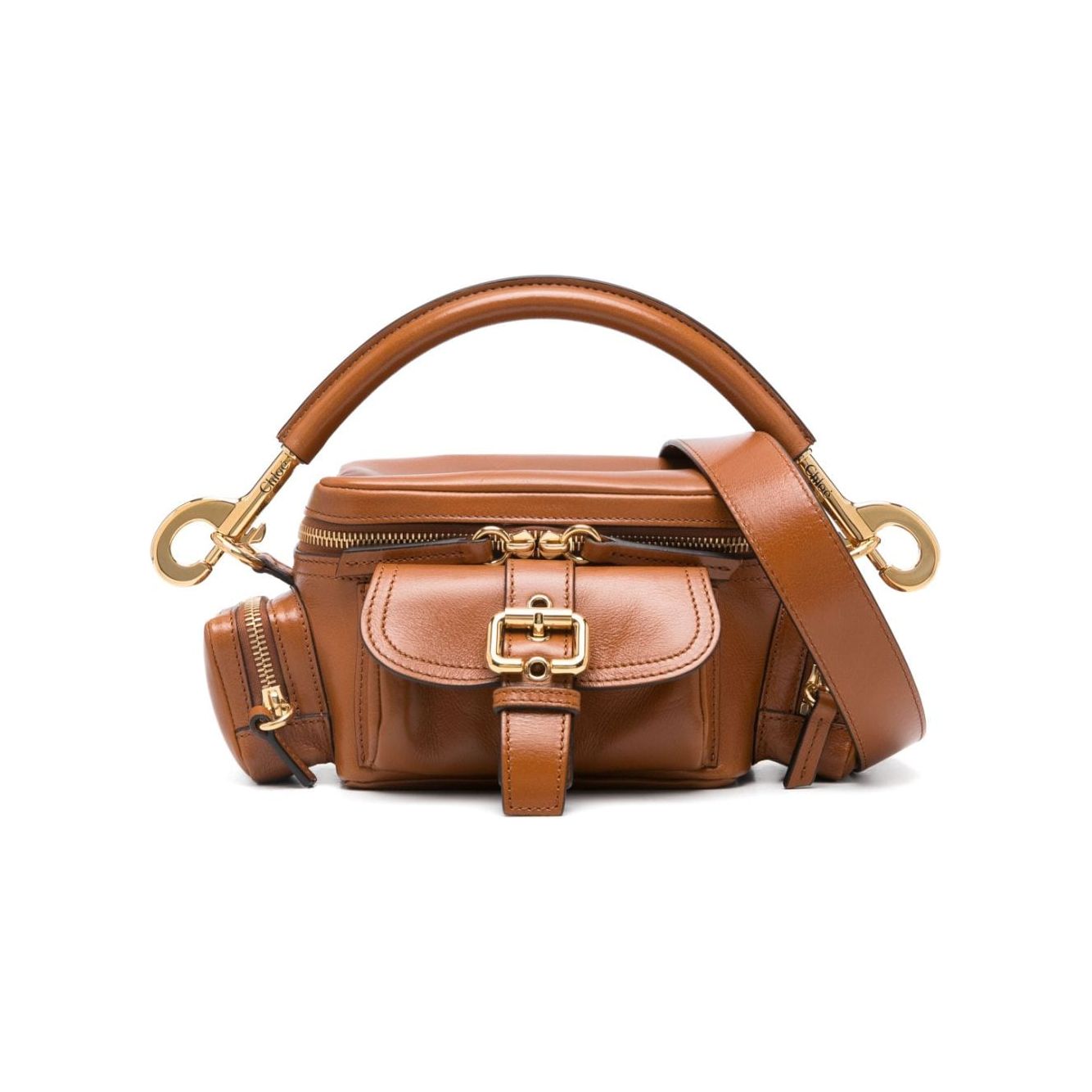 Chloè brown calf leather smooth grain Bag Shoulder Chloè