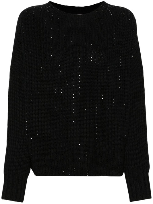 ERMANNO FIRENZE Sweaters Black Topwear Ermanno Firenze