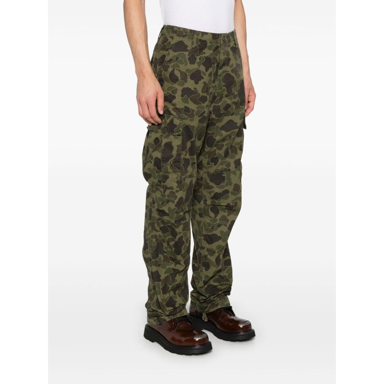 CARHARTT WIP MAIN Trousers Green Trousers Carhartt Wip Main