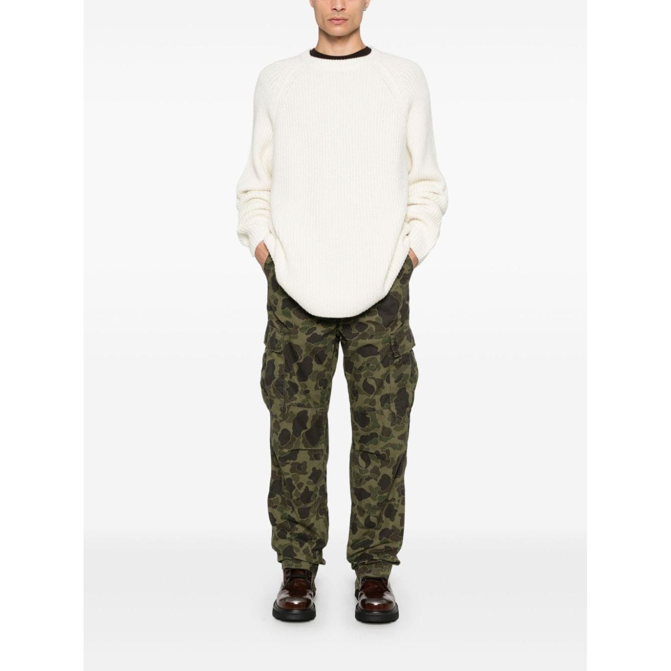 CARHARTT WIP MAIN Trousers Green Trousers Carhartt Wip Main