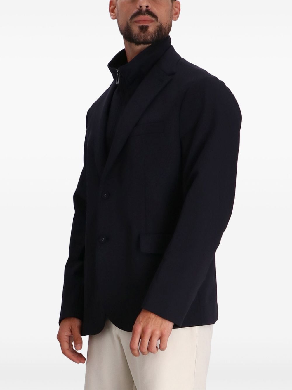 Emporio Armani Jackets Blue Jackets Emporio Armani