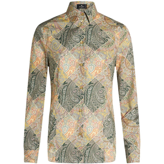 Etro Shirts Yellow Shirts Etro