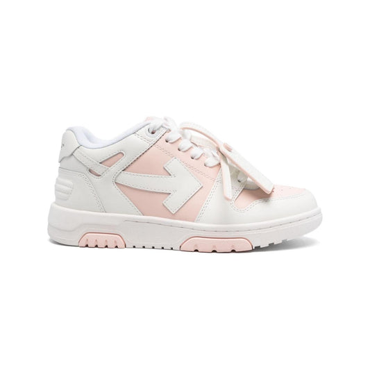 Off-White Leather Women Sneakers Powder Sneakers Off White