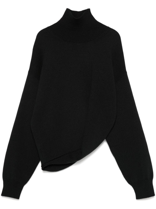 Alaia Sweaters Black Topwear Alaia