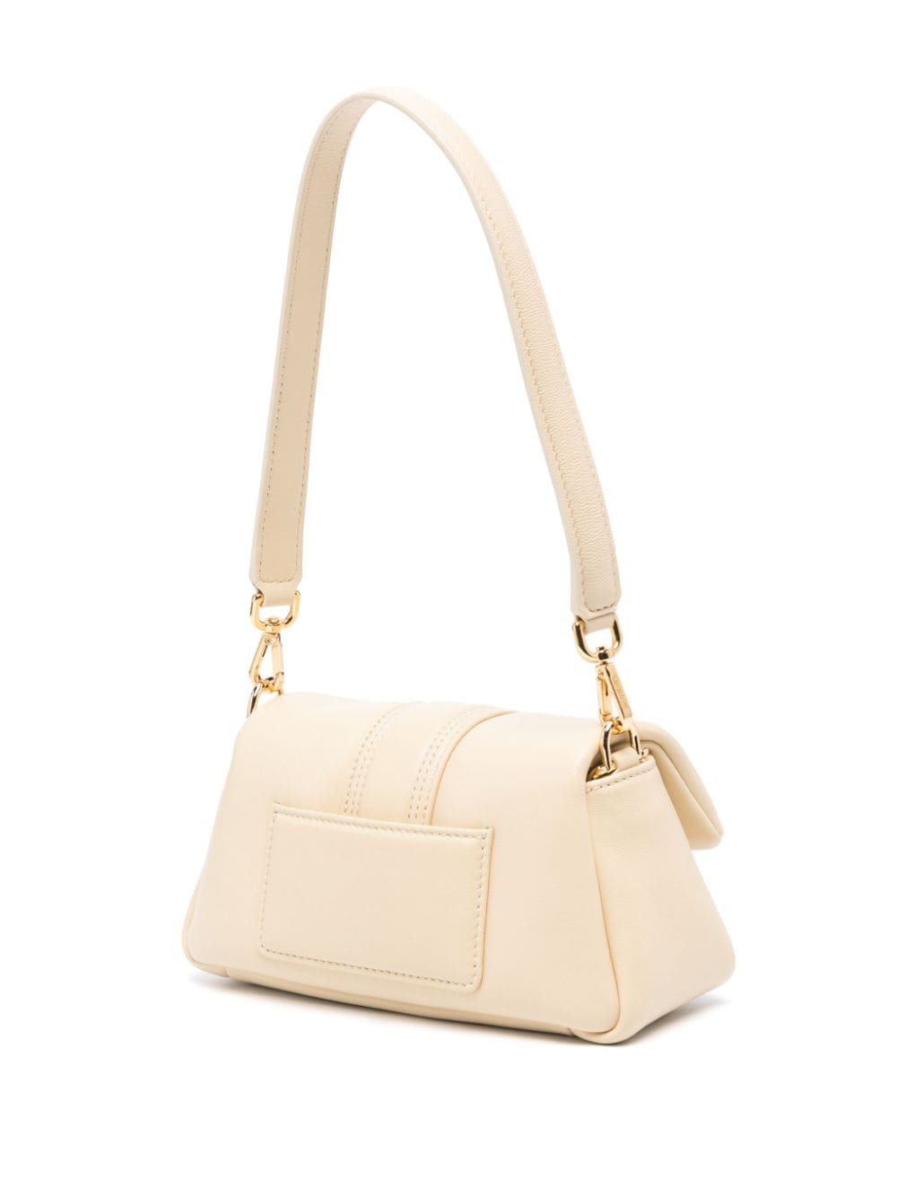 JACQUEMUS ivory white lambskin padded Bag Shoulder JACQUEMUS