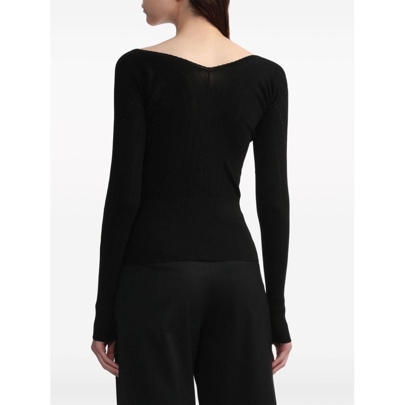 JACQUEMUS Sweaters Black Topwear JACQUEMUS