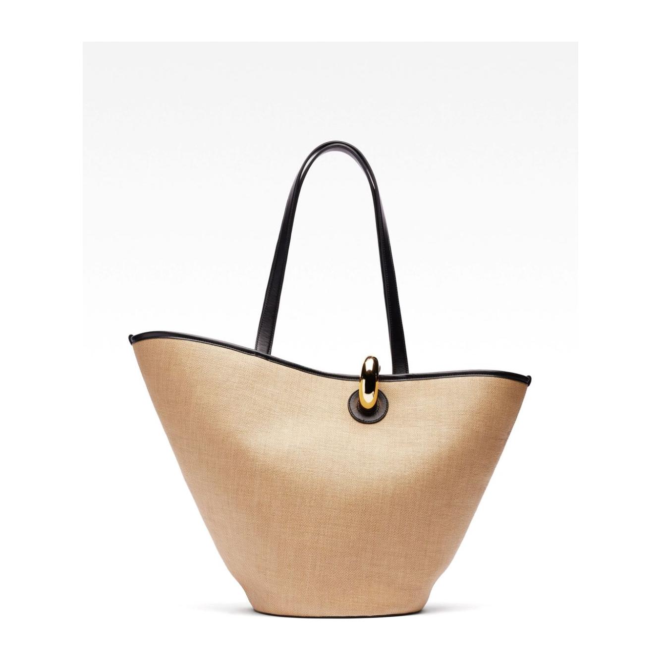 JACQUEMUS Bags.. Beige Shopper JACQUEMUS