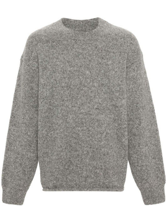 JACQUEMUS Sweaters Grey Topwear JACQUEMUS