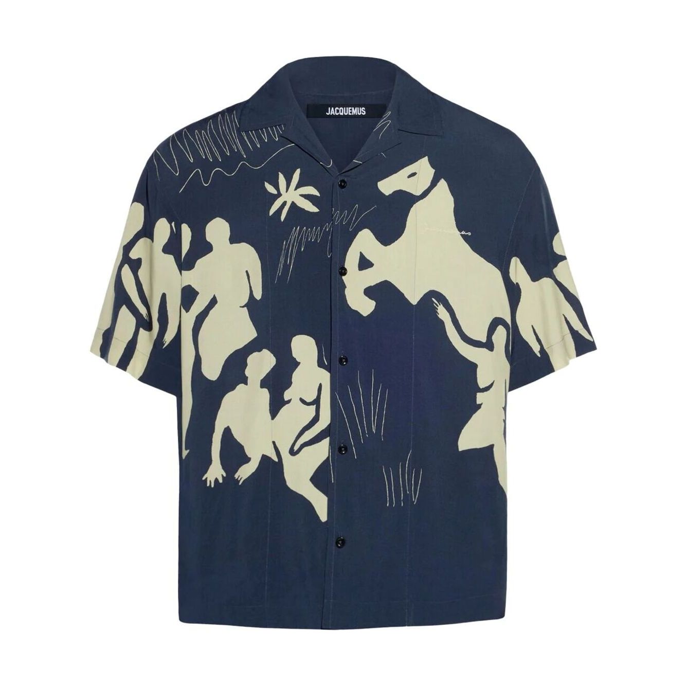 JACQUEMUS Shirts Blue Shirts JACQUEMUS