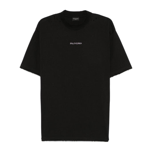 Balenciaga T-shirts and Polos Black Topwear Balenciaga