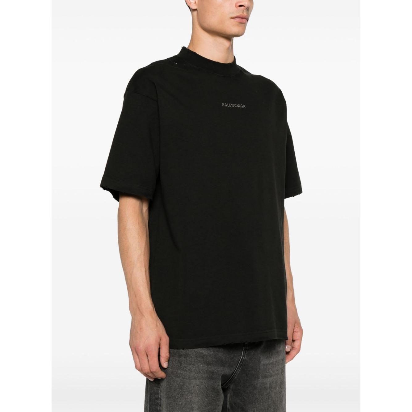 Balenciaga T-shirts and Polos Black Topwear Balenciaga