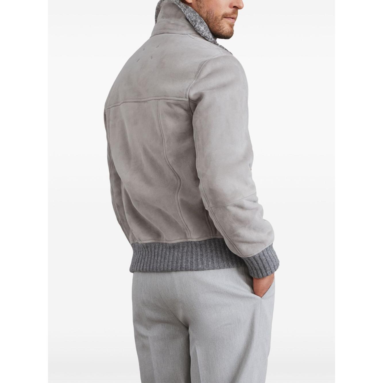 Brunello Cucinelli Jackets Light Grey