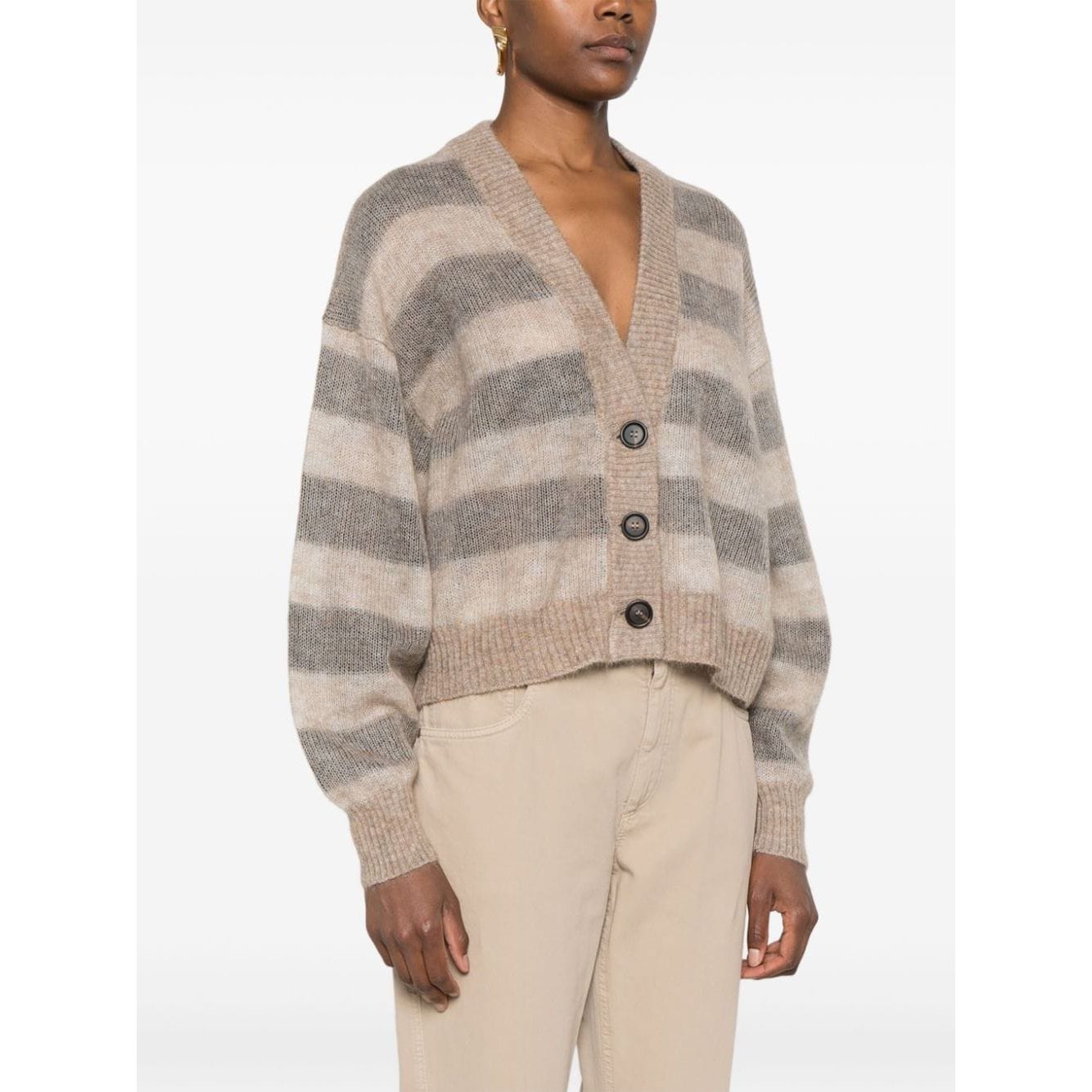 Brunello Cucinelli Sweaters Beige Topwear Brunello Cucinelli