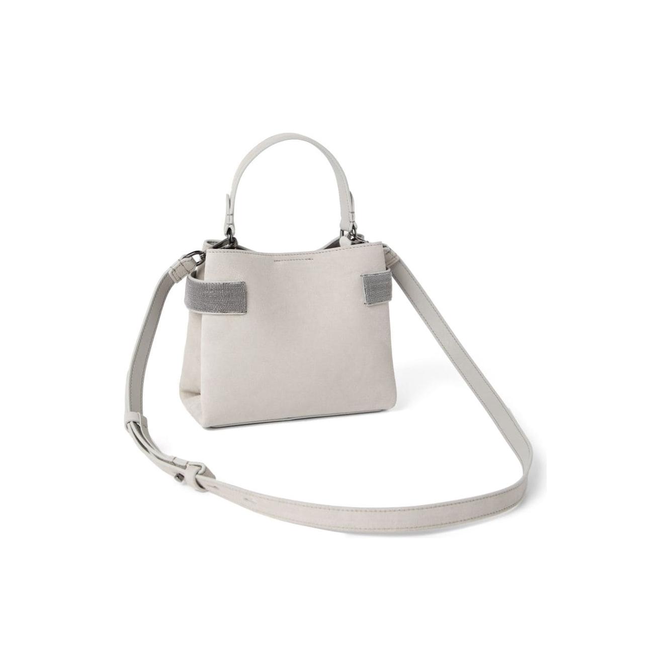 Brunello Cucinelli Bags.. Light Grey Handbag Brunello Cucinelli