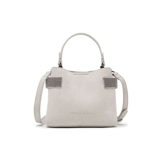 Brunello Cucinelli Bags.. Light Grey Handbag Brunello Cucinelli